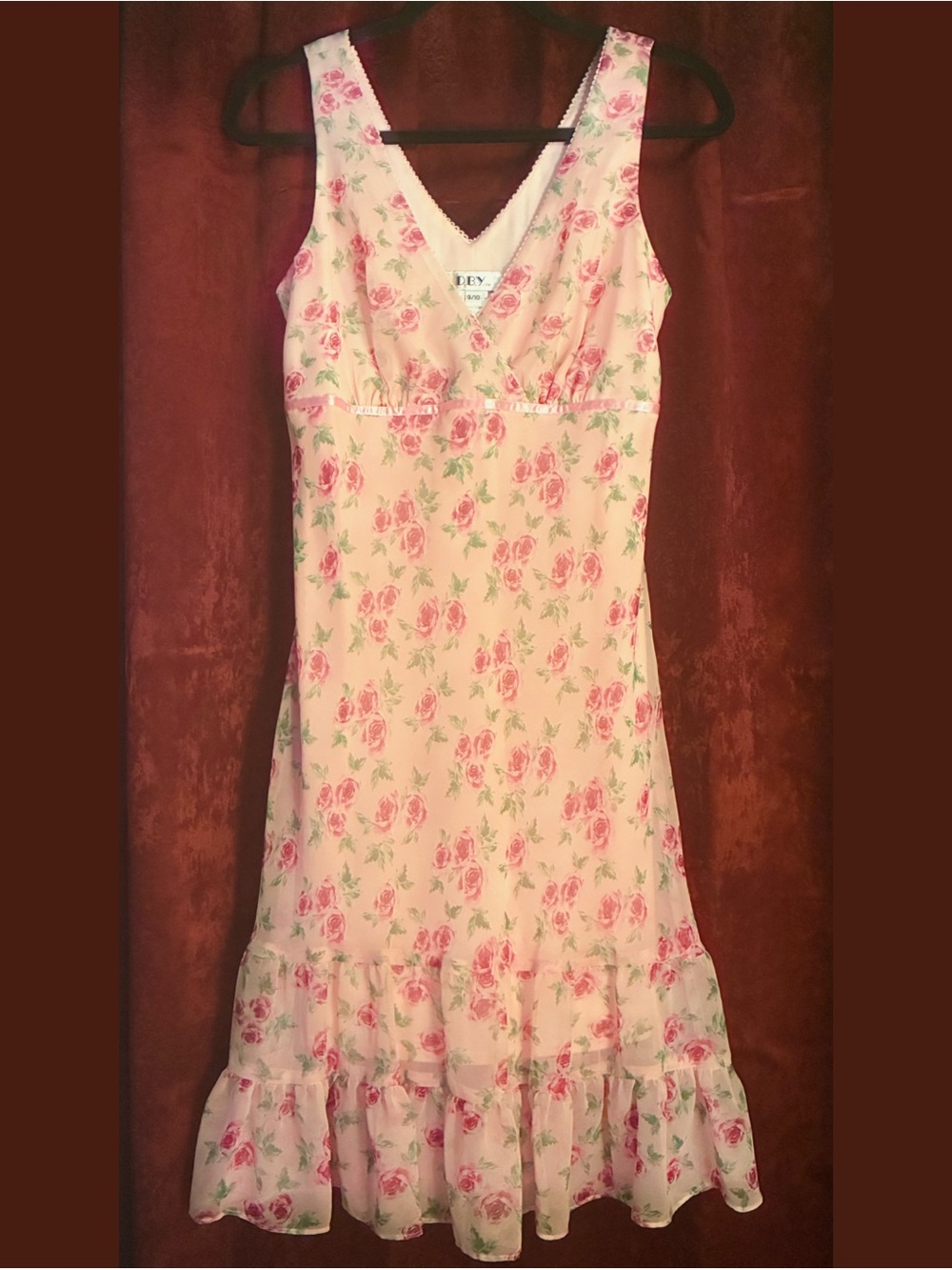 Pink Rose Dress